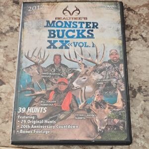 Realtree Monster Bucks XX Vol. 1 DVD with Camouflage and Orange